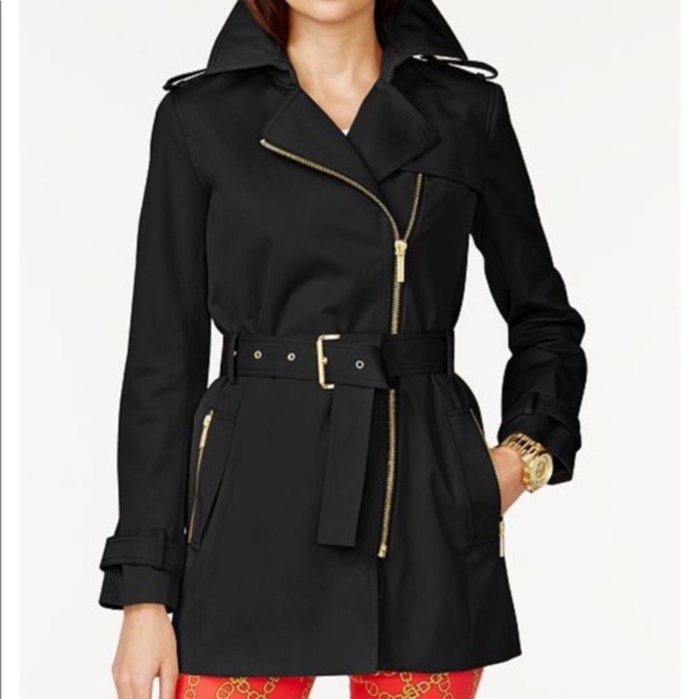 Micheal Kors black Trench